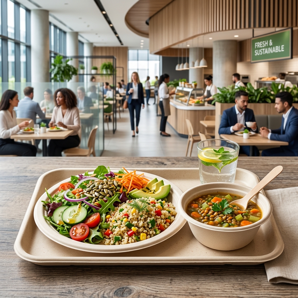 Corporate Cafeterias & Industrial Canteens